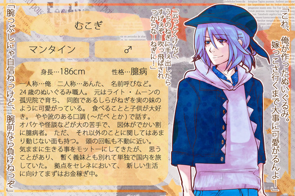 【ポケ擬王国】むこぎ【セレネ】　※再投稿です