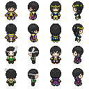 マイユニ一家のドット絵2