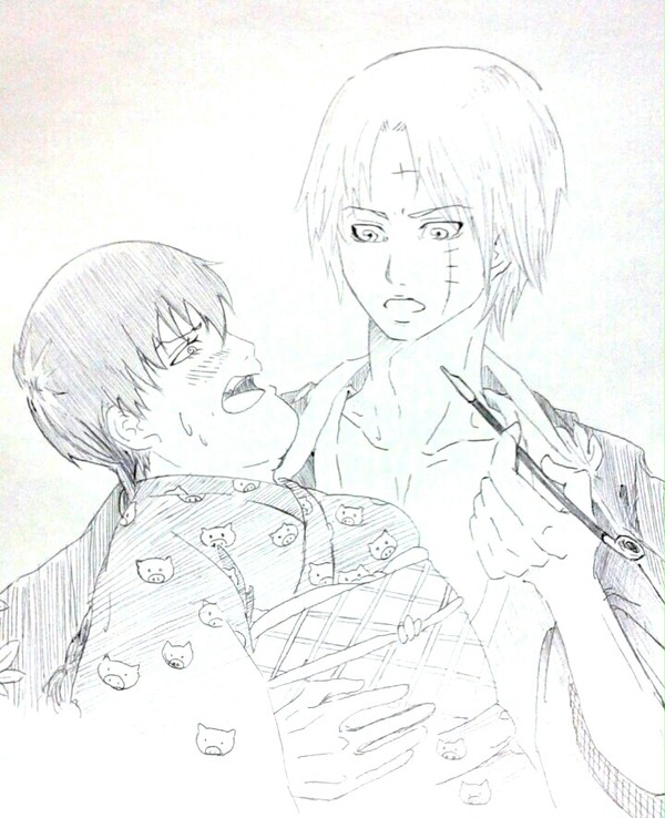 月雄×……?