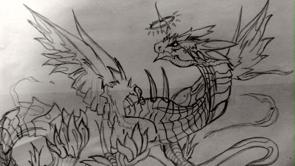 光の聖天龍！