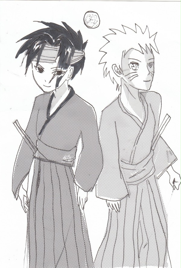 NARUTOナルトとサスケ