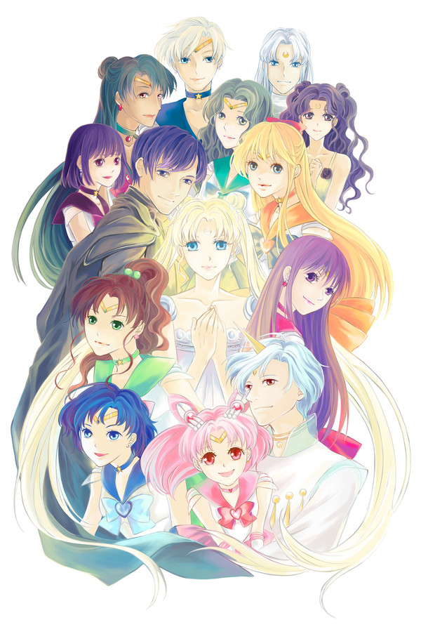 Sailor Moon and friends