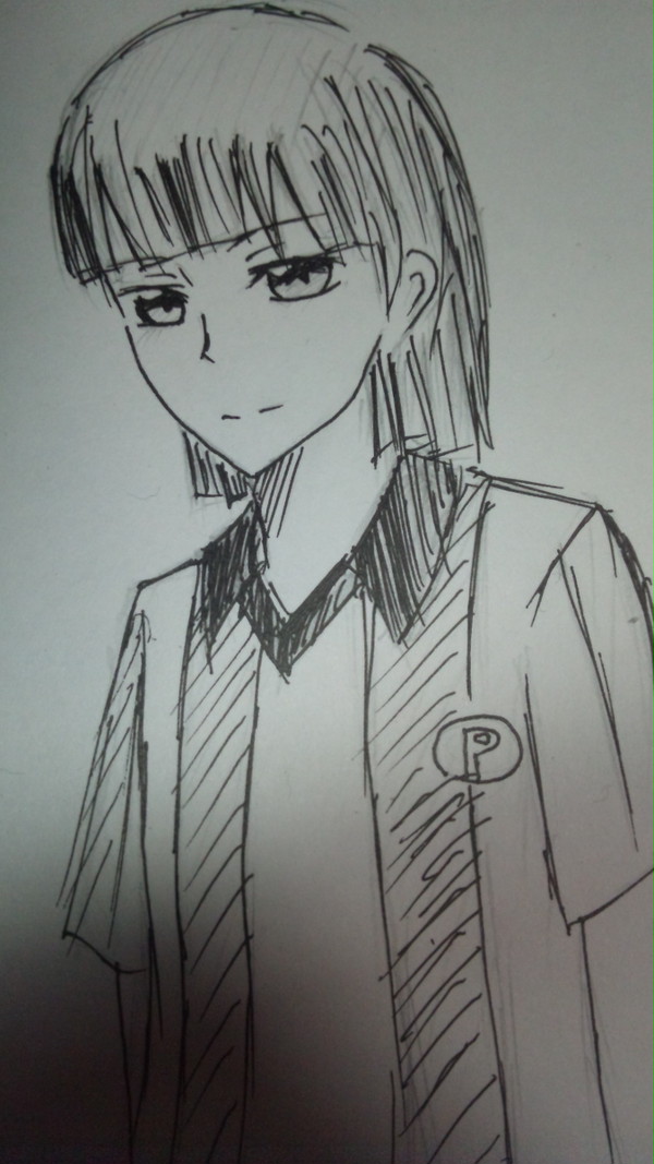 降矢竜持を描いてみた!!