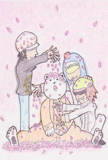 花遊び、四月の戯れ