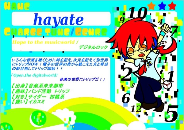 【ぴくポプ】ハヤテ