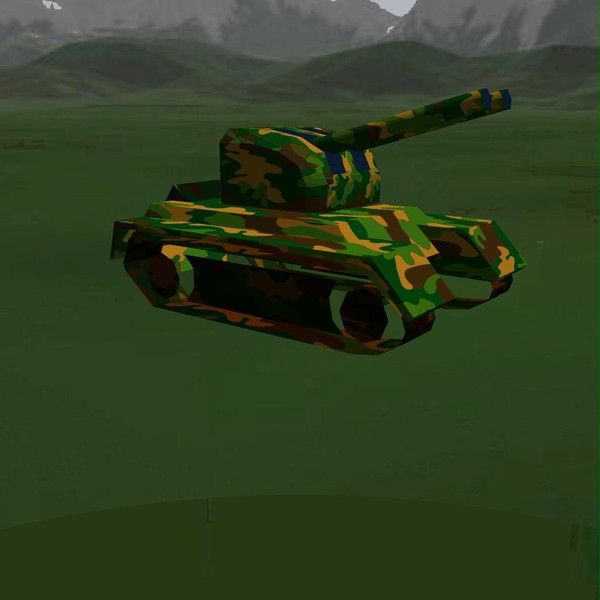戦車　緑