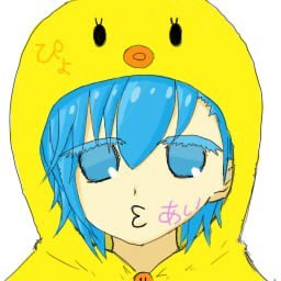 藍ちゃんとピヨちゃんパーカー