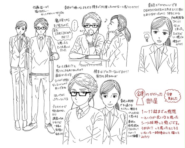 鍵部屋らくがき＋α