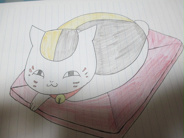ニャンコ先生を書いてみました。