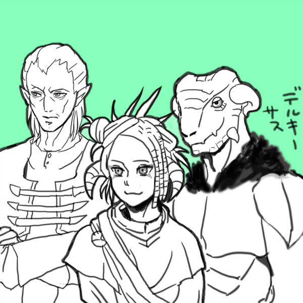 【キャラ崩壊気味】すかいりむラクガキ詰め