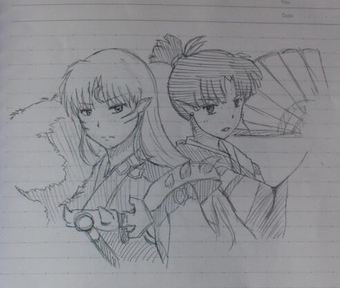 殺生丸と神楽