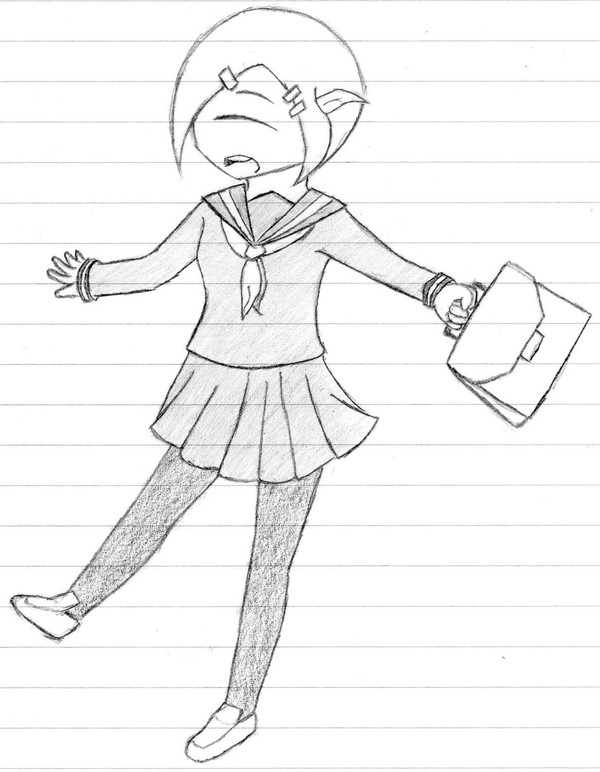 【単眼限定！よその子描き合い企画！】ひずみさん