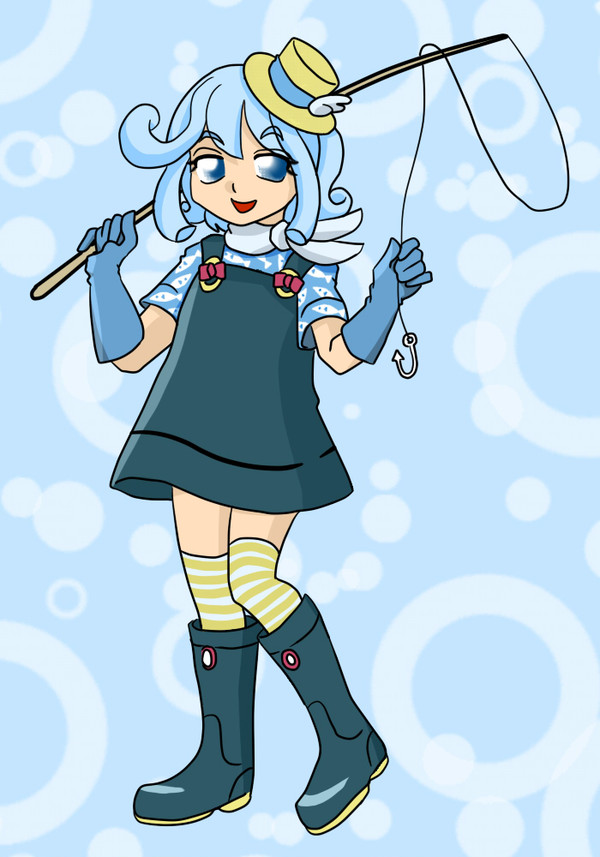 焼津の子を描いてみた。