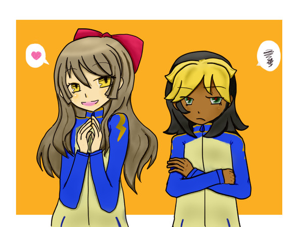 多聞ちゃんと多聞君