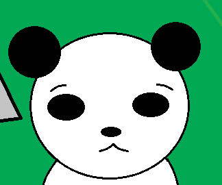 「可哀そうな奴...」って顔してるパンダ