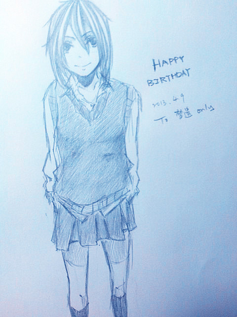 少女。
