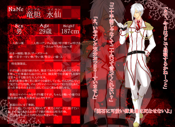 【AinKW】竜胆　水仙【特攻隊隊長】