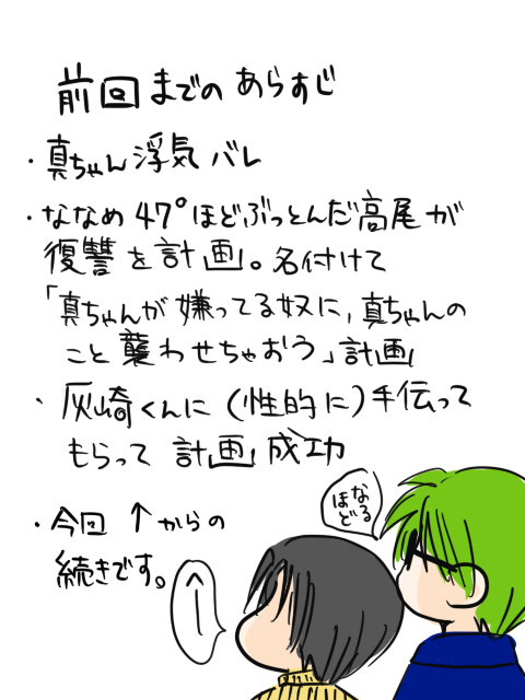 【腐】シロツメ草の話・終【高緑】