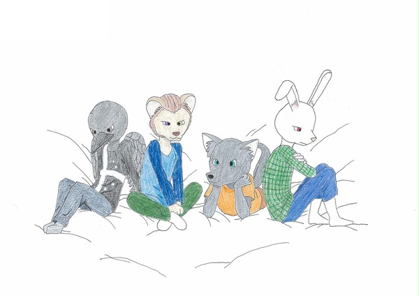RTされた数だけ一枚の絵にキャラを詰め込む