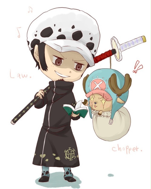 ローとチョッパー(*´ω`*)