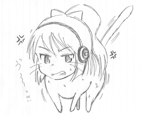 だやせふさんのキャラ描きました♪