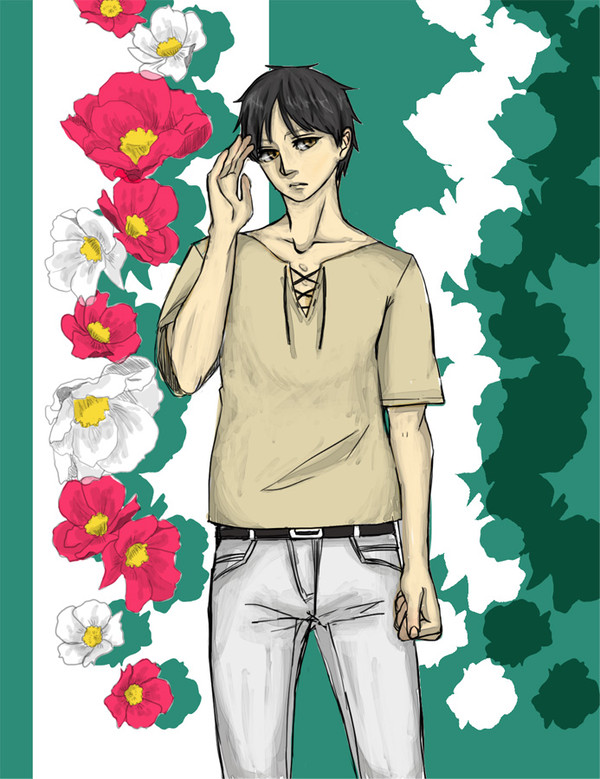 ハマナスの花