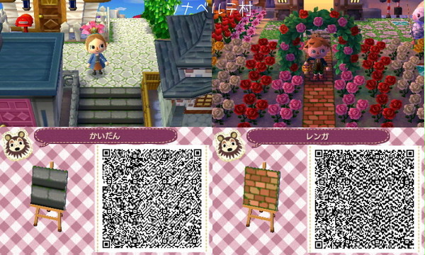 【デザイン】石の階段、レンガ