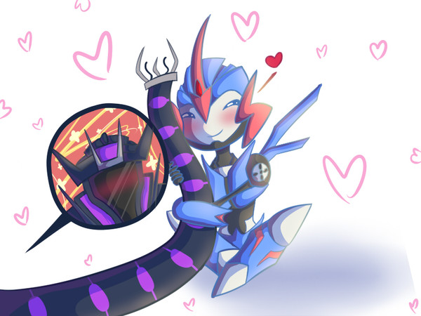 She really likes those feelers