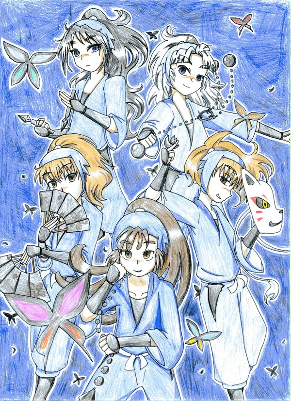 【れみ、みう　合体ネームに改名記念】忍たま◆五年生