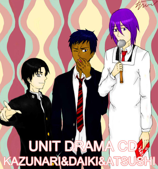 [黒バス]うたプリドラマCDジャケットパロディー