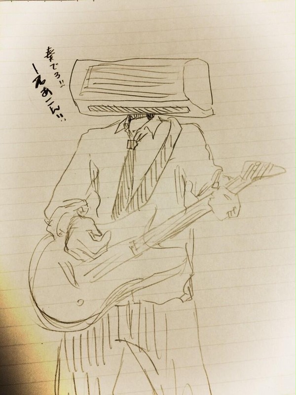 自画像らふ落書き