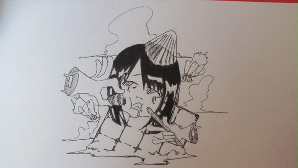 チョコに溺れる