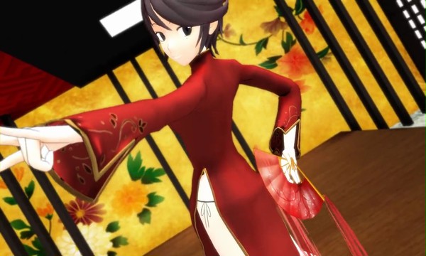 【MMD】高千穂節子(チャイナ)【閃光のナイトレイド】