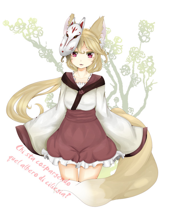 【リク絵】キツネっ娘