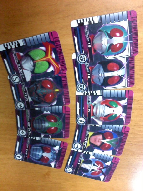 仮面ライダー　デイケイド　ライダーカード