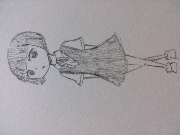 初描き