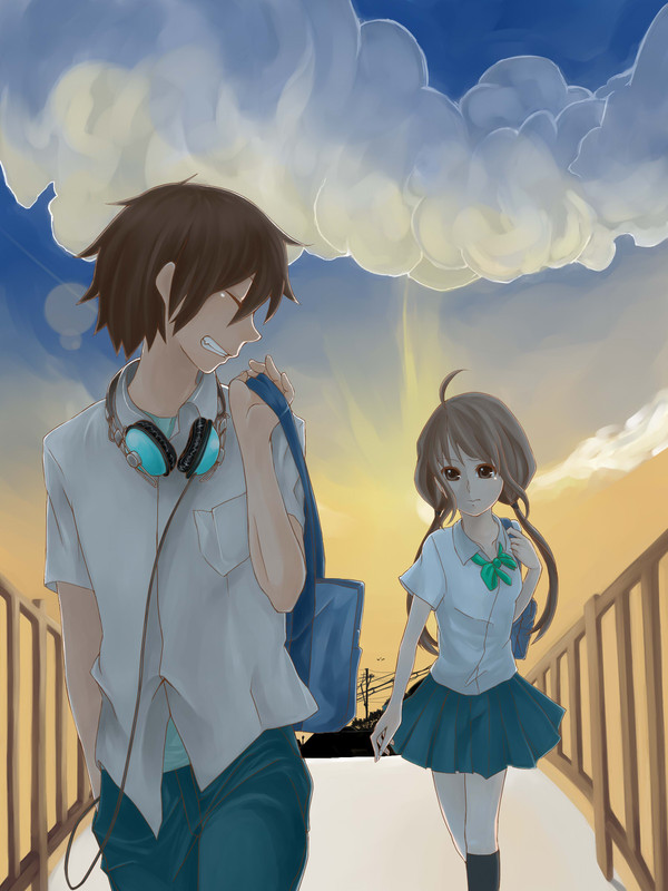 オレンジの少女