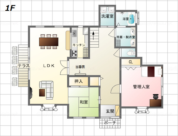 【PLL店舗】ディアホーム愛浜北【間取り図】