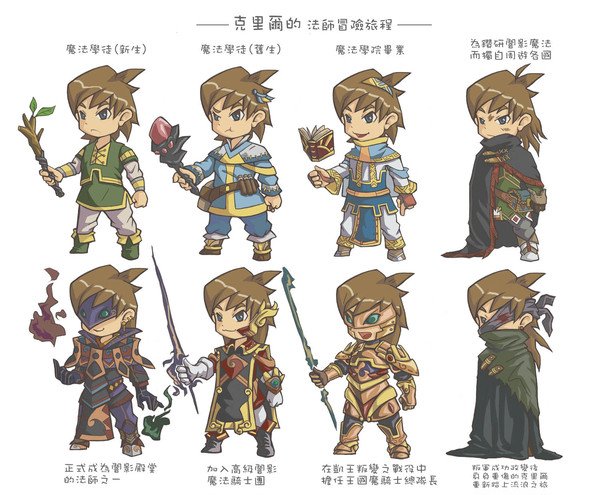 魔法師的冒險造型