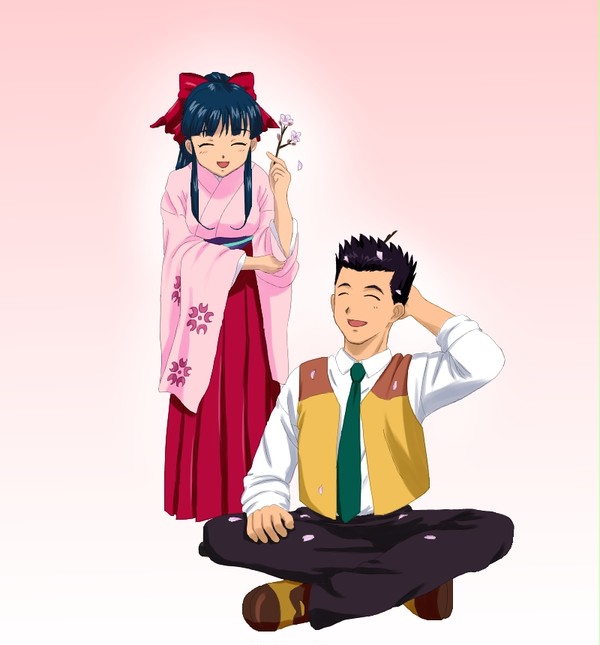 桜の枝