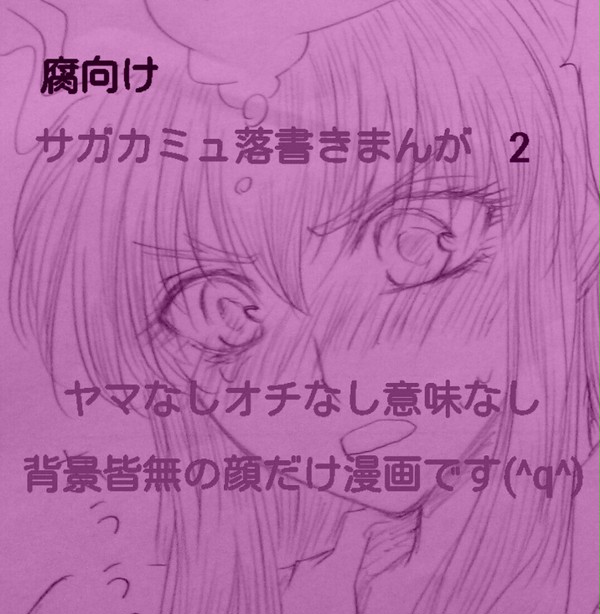 【腐向け】サガカミュ布教落書き漫画2