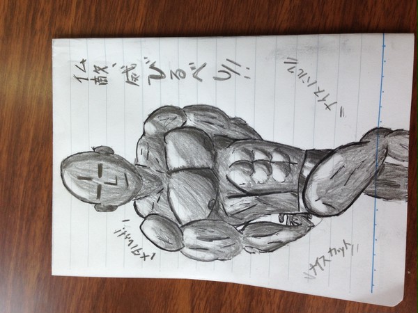 授業中に描いた落書き その4
