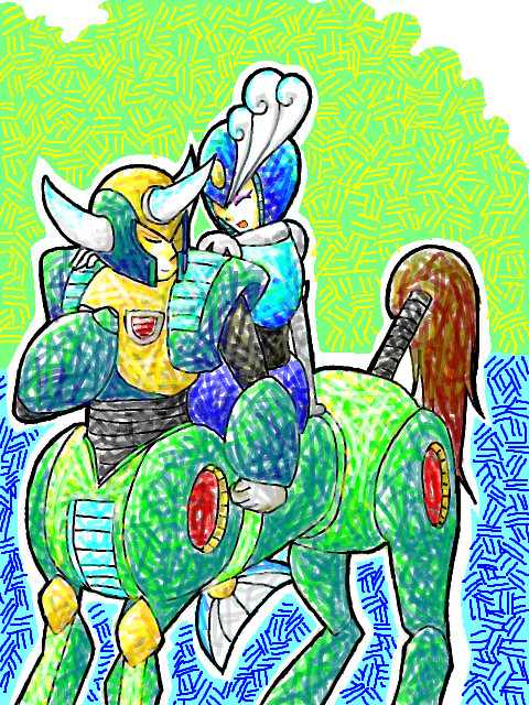 半獣足ロボ