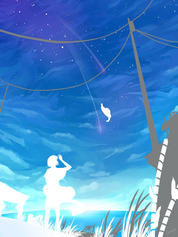 Looking transparent paradise
