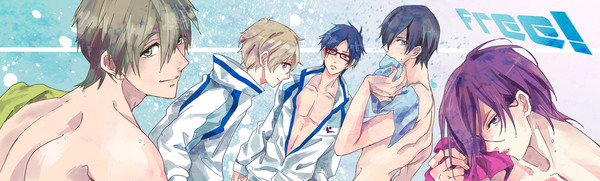 水泳男子!