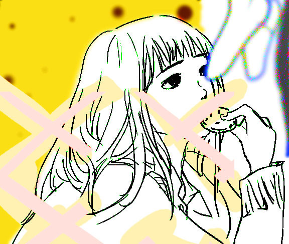 靴下とせんべい