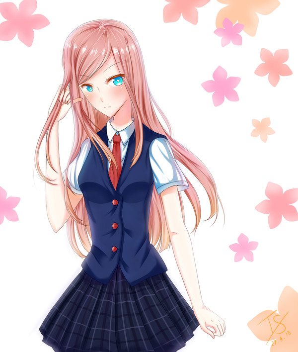 Girl & Blue eyes