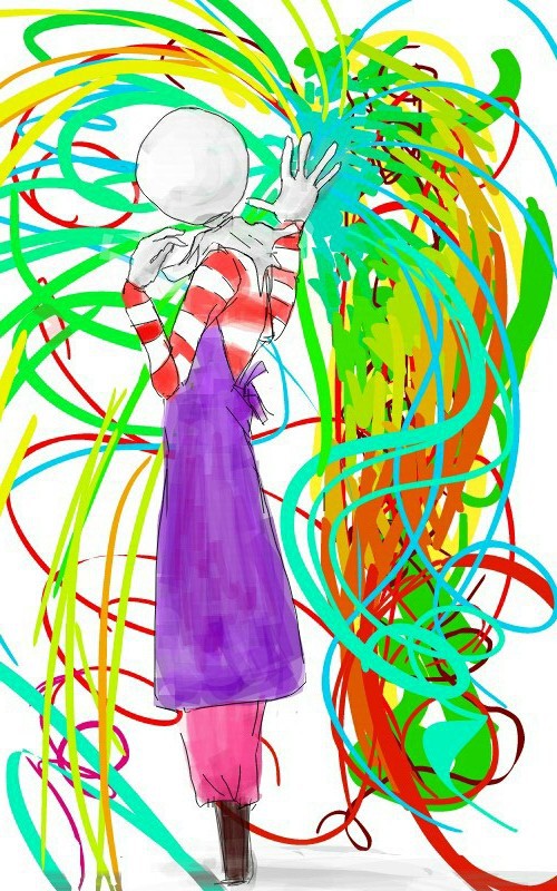 【ぴく人街】描かせていただきました【交流】