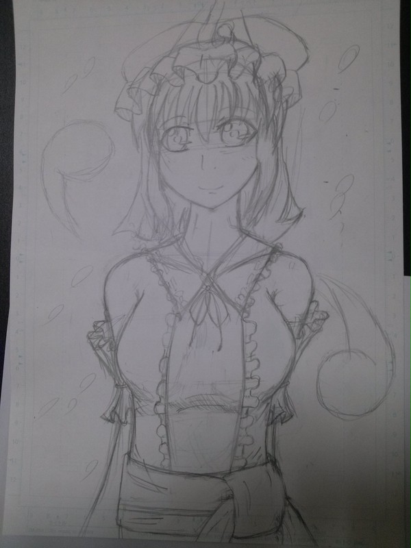 ラフ　幽々子