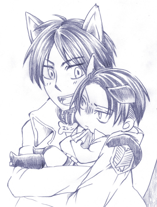 [進撃の]ねこ長[落書き]
